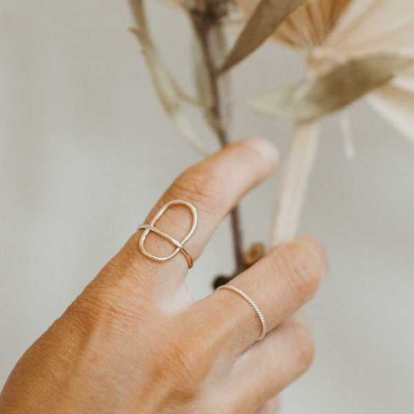 Double arch ring – Ruth Ryan